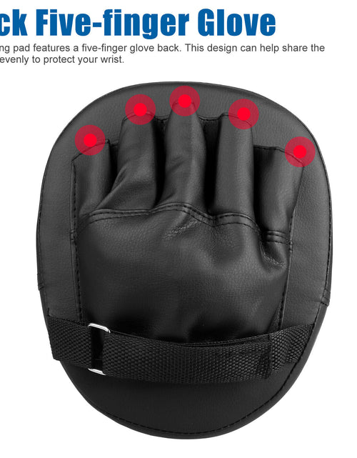 Load image into Gallery viewer, 2/4PCS Boxing Punching MMA Mitts PU Gloves Target Focus Pad Gear for Kickboxing
