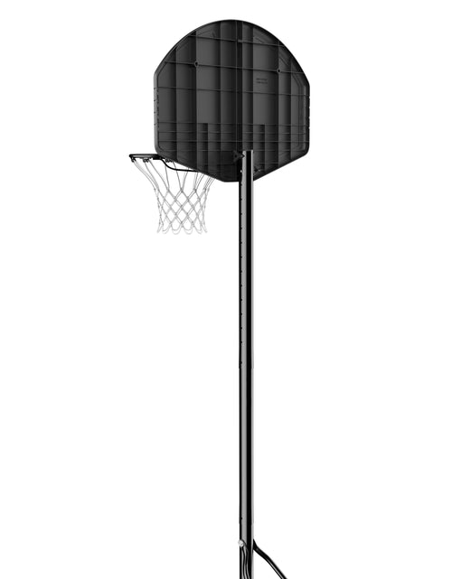Load image into Gallery viewer, 32-Inch Portable Basketball Hoop with Eco-Composite Backboard &amp; Telescoping Height Adjustment-Outdoor Play
