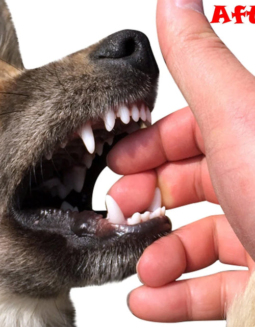 Load image into Gallery viewer, Dog Chew Toys for Aggressive Chewers,Treat Dog Dispensing Slow Feeder Durable Rubber Teeth Cleaning Tough Dog Puzzle Toys,Interactive Squeaky Dog Toy for Small/Medium Dogs"
