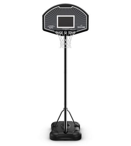 32-Inch Portable Basketball Hoop with Eco-Composite Backboard & Telescoping Height Adjustment-Outdoor Play