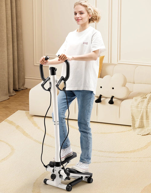 Load image into Gallery viewer, Health &amp; Fitness Steppers for Exercise,Vertical Climber Stair Stepper Exercise Home Workout Equipment with Resistance Bands for Full Body Workout,330Lbs Loading Capacity
