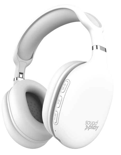 Load image into Gallery viewer, Foldable Wireless Headphones, Bluetooth Over-Ear Headset with Built-In Mic
