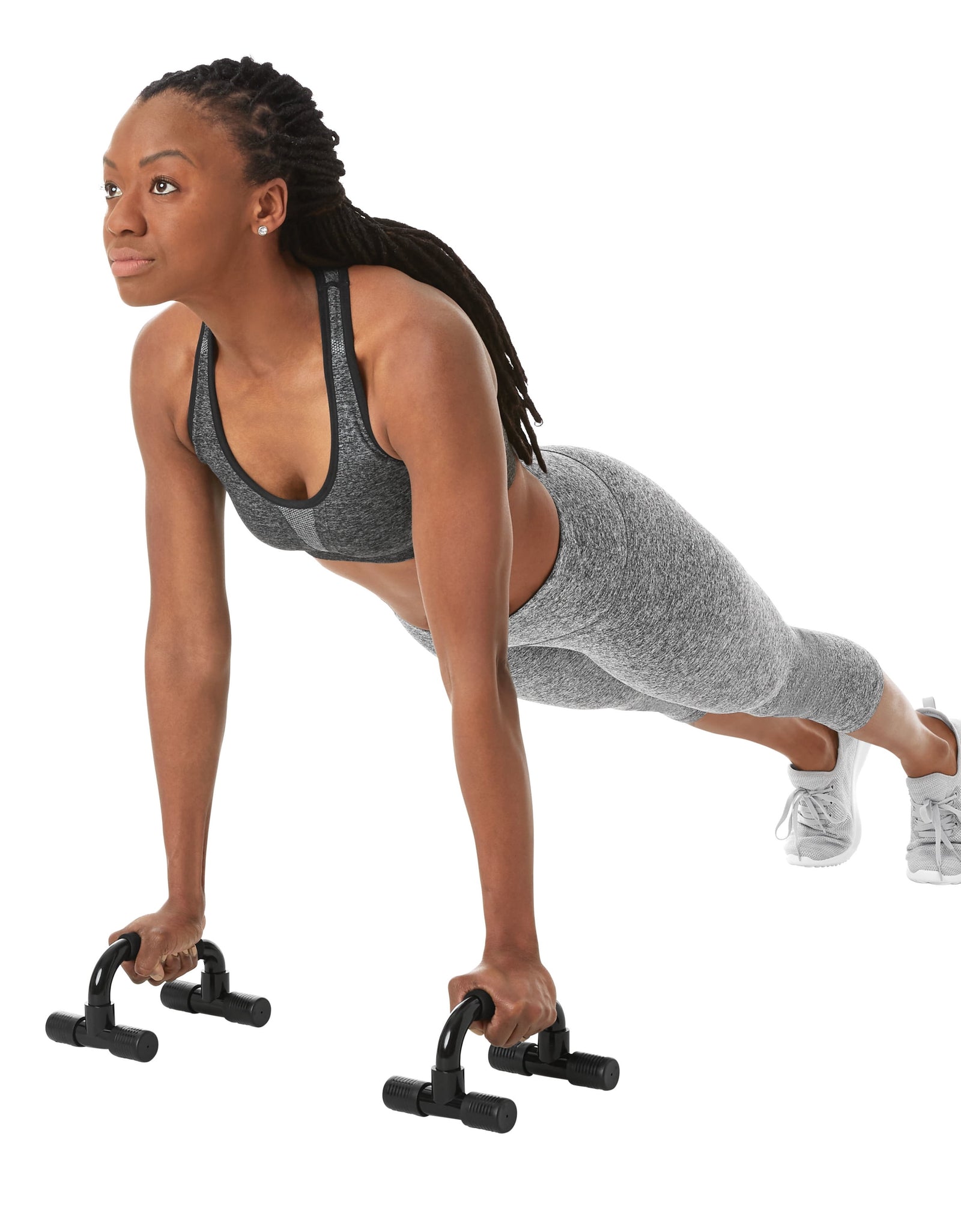 Home Gym Kit, Includes Resistance Tube, Ab Wheel, Jump Rope and Push-Up Bars
