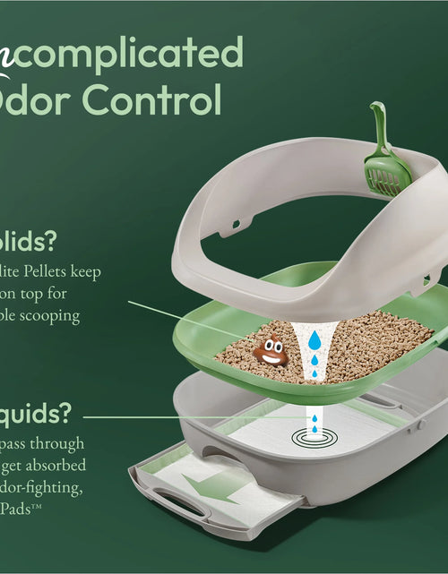Load image into Gallery viewer, Purina  Breeze Cat Litter System Refill Pack with Ion Cat Litter Pads and Zeolite Pellet Cat Litter
