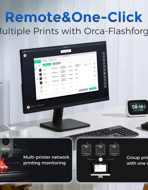 Load image into Gallery viewer, Adventurer 5M 3D Printer, Fully Auto Leveling &amp; 600Mm/S High Speed Printing, Black
